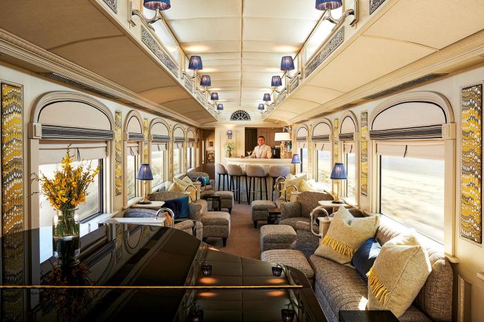 Romantic luxury train journeys